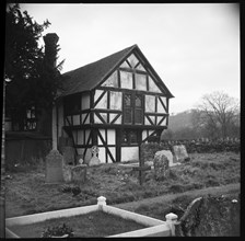 Old Boys' School, Rectory Lane, Cradley, Herefordshire, 1940. Creator: Marjory L Wight.
