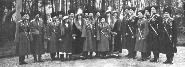 'La Fin d'une Regime et d'un Regne; Une des dernieres photographies de la famille imperiale..., 1917 Creator: Unknown.