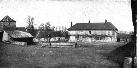 Hours of Victory; Malmaison farm in 1914, before the war, 1917 Creator: Unknown.