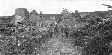 Hours of Victory; The ruins of La Malmaison farm, recaptured on October 23, 1917', 1917, 1917. Creator: Unknown.