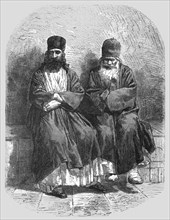 ''Armenian Monks, at Etchmiadzin; The Caucasus', 1875. Creator: Unknown.