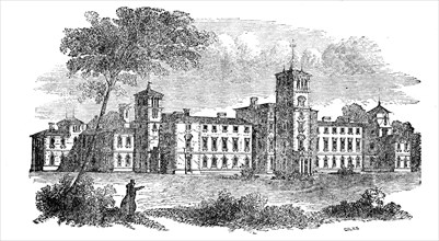 The New Asylum for Fatherless Children, at Coulsdon, near Croydon, 1858. Creator: Gilks.