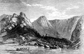 Barren Island, in the Bay of Bengal, 1858. Creator: Unknown.