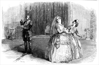 Scene from "The Rose of Castile", at Drury Lane Theatre, 1858. Creator: Smyth.
