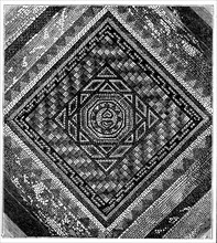 Tesselated Roman Pavement at Dorchester, 1858. Creator: Unknown.