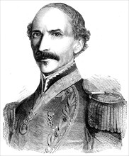 General Castro, President (ad interim) of Venezuela, 1858. Creator: Unknown.