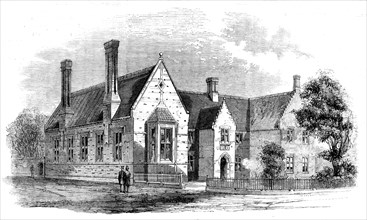 The New Gresham Grammar School at Holt, Norfolk, 1858. Creator: Unknown.