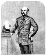 Major-General Sir Edward Lugard, K.C.B. - from a photograph by Beard, 1858. Creator: Unknown.