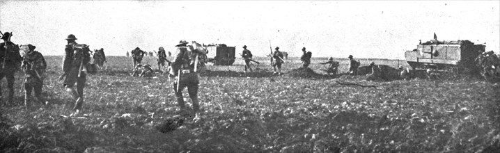 'De la Picardie au Chemin des Dames; L'attaque franco-americaine du sailant de Cantigny..., 1918. Creator: Unknown.