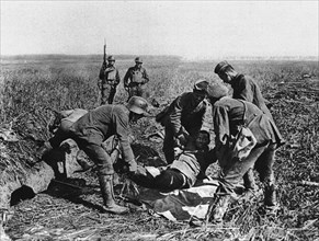 'Entre Aisne et Marne; sur le terrain de l'offensive franco-amercaine, du 18 juillet 1918..., 1918. Creator: Unknown.