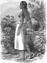 'Young Bedaween girl; A journey through Soudan and Western Abyssinia, with Reminiscences..., 1875. Creator: Unknown.