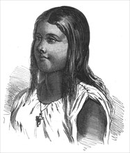 ''Indian Girl--Paraguay; A visit to Paraguay during the war', 1875. Creator: Unknown.