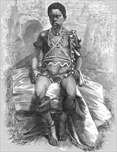'The young Fetichist of Lake Jonanga; The Gaboon.', 1875. Creator: Unknown.