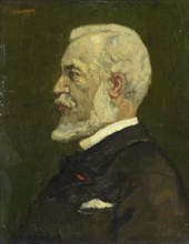 Johannes Bosboom (1817-91), Painter, 1885-1891. Creator: Carel Dankmeyer.