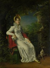 Carolina Ferdinanda Louisa of Sicily (1798-1870). Wife of Charles Ferdinand, Duc de Berry, in the Pa Creator: Francois Gérard.
