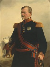 Bernhard (1792-1862), hertog van Saksen-Weimar. Generaal in Nederlandse dienst, 1840-1862. Creator: Jacob Spoel.