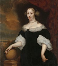 Margaretha Munter (1639-1711), second Wife of Jacobus Trip, 1668. Creator: Lambertus Jansz de Hue.