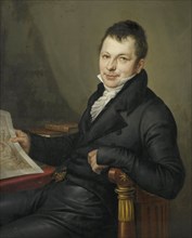 Johannes Hermanus Molkenboer (1773-1834). Art Collector, 1815. Creator: Mathieu Van Brée.