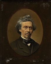 Petrus Franciscus Greive (1811-72), Painter, 1870-1895. Creator: Meijer Isaac de Haan.