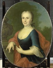Cornelia van Schuylenburgh (1703-84), Wife of Diederik van Bleyswijk, 1761. Creator: Conrad Kuster.