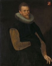 Jacob Cornelisz Banjaert, called van Neck (1564-1638), Admiral, Burgomaster and Councilor of Amsterd Creator: Cornelius Ketel.