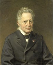 Portrait of Jan Heemskerk Azn (1818-1897), 1896. Creator: Jan Hendrik Neuman.