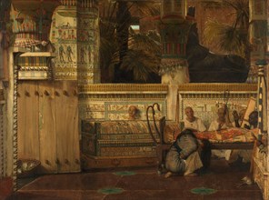 The Egyptian Widow, 1872. Creator: Sir Lawrence Alma-Tadema.