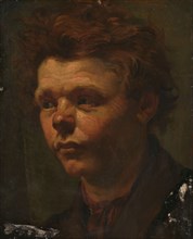 Portrait Study, 1856. Creator: Matthijs Maris.