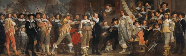 Militia Company of District VIII under the Command of Captain Roelof Bicker, c.1640-c.1643. Creator: Bartholomeus van der Helst.