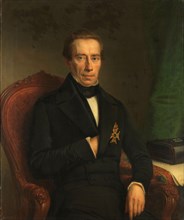 Portrait of Johan Rudolf Thorbecke, Minister of State and Minister of the Interior, 1852. Creator: Jan Hendrik Neuman.
