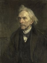 Louis Jacques Veltman (1817-1907).  Actor, 1893. Creator: Jozef Israels.