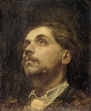 Portrait of Jacob Maris, 1857. Creator: Matthijs Maris.