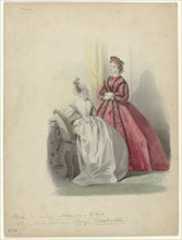 Les Modes Parisiennes, 1864, No. 231: Dresses by Madame Alexandre Ghijs ..., 1864. Creator: Anon.