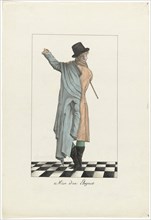 Elegant outfit, 1800. Creator: Anon.