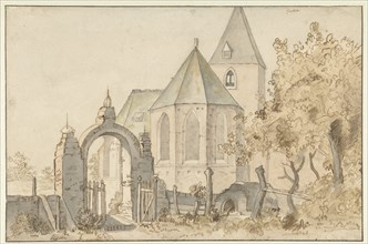 Church in Soest, 1640-1677. Creator: Anthonie van Borssom.