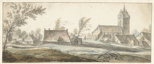View of the village of Soest, 1619-1690. Creator: Anthonie Waterloo.