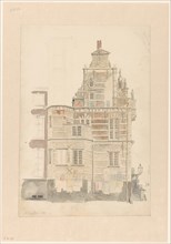 City Hall, The Hague, 1855. Creator: Bartholomeus Johannes van Hove.