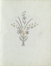Jewel in the form of a bouquet, c.1800-c.1810. Creator: Carl Friedrich Bärthel.