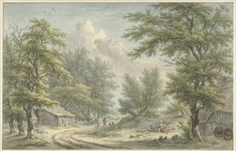 Landscape near Eext, Drenthe, 1806. Creator: Egbert van Drielst.