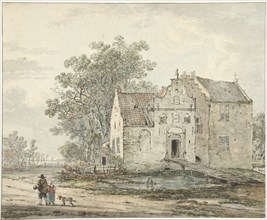 IJzendoorn Castle in the Betuwe, 1766-1815. Creator: Jacob van Strij.