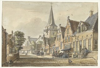 View in the village of Harmelen, 1749. Creator: Jan de Beyer.