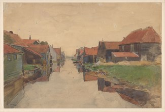 Vinkenbuurt in Amsterdam, 1886. Creator: Jan Hanau.
