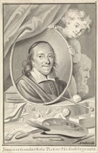 Portrait of Johannes Goedaert, 1734-1785. Creator: Jan Stolker.