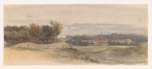 Panoramic landscape, 1850-1903.  Creator: Jan Hendrik Weissenbruch.
