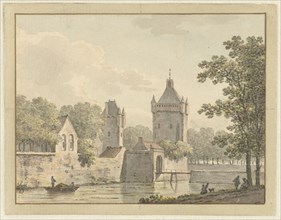 Castle De Pol in Vianen, 1769. Creator: Johann Heinrich Muntz.