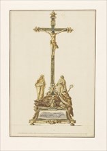 Design for a crucifix, c.1775-c.1785. Creator: Luigi Valadier.