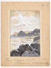 Rocky bay, 1894 or earlier. Creator: Willem Wenckebach.