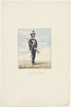 Sergeant of the militia, 1830-1831. Creator: Anon.
