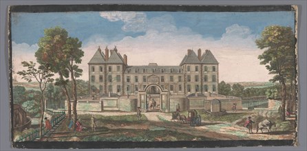 View of the Château de Saint-Maur, 1700-1799. Creators: Anon, Jacques Rigaud.