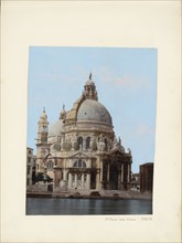 Exterior of Santa Maria della Salute in Venice, 1850-1876. Creator: Anon.